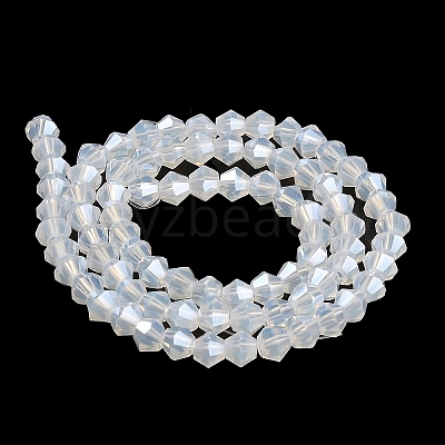 Imitation Jade Electroplate Glass Beads Strands LS-EGLA-F029-J4mm-A05-1