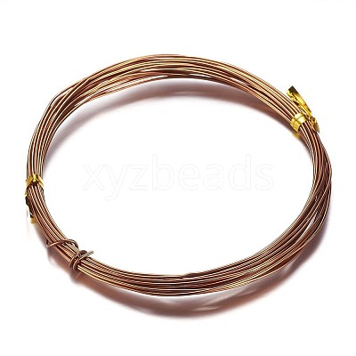 Round Aluminum Craft Wire AW-D009-0.8mm-10m-18-1