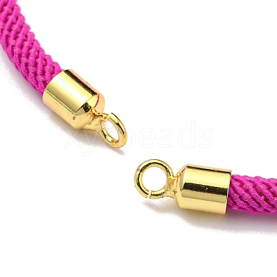 Nylon Cords Bracelet Makings Fit for Connector Charms AJEW-P116-02G-12-1