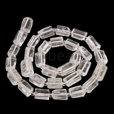 Natural Quartz Crystal Beads Strands G-M403-B17-1