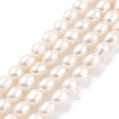 Natural Cultured Freshwater Pearl Beads Strands PEAR-P062-03B-1