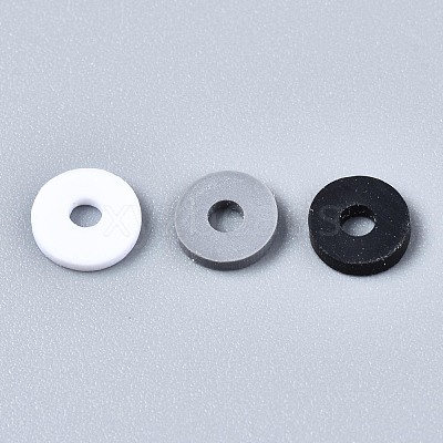 Handmade Polymer Clay Beads Strands CLAY-R089-6mm-T02B-03-1