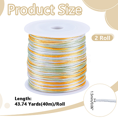 40M Round Polyester Cord OCOR-WH0077-106A-1