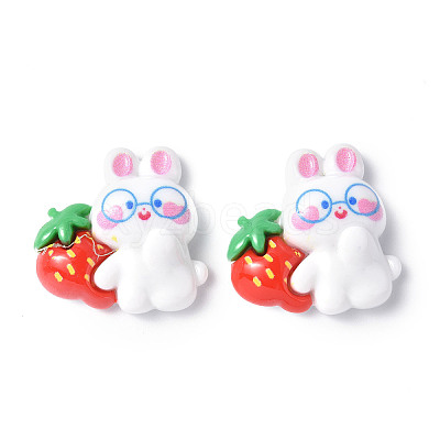 Opaque Resin Cabochons CRES-P023-06C-1