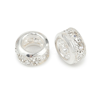 Brass Rhinestone Beads KK-U071-02C-01S-1