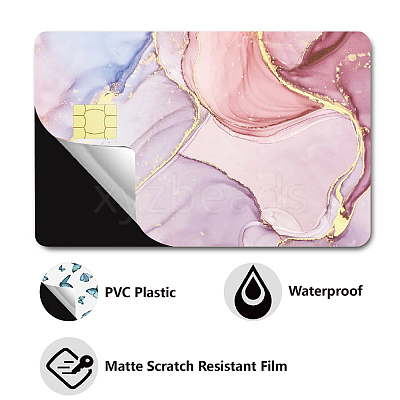 PVC Plastic Waterproof Card Stickers DIY-WH0432-063-1