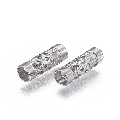 Tarnish Resistant 304 Stainless Steel Tube Beads LS-X-STAS-P236-17P-1