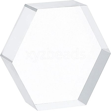 Polygon Acrylic Display Base DIY-WH0302-41-1