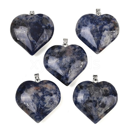 Natural Sodalite Pendants GG-K002-04J-1