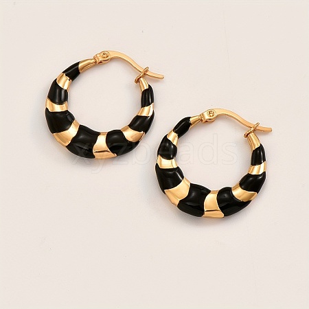 Stylish Enamel Earrings Set CV3783-2-1