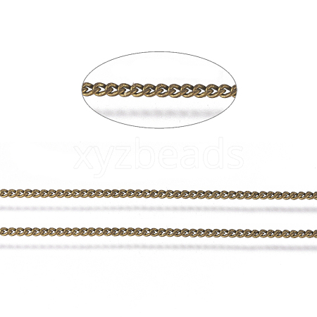 Brass Twisted Chains X-CHC-S109-AB-NF-1