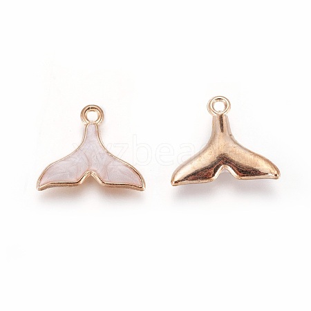 Alloy Enamel Pendants PALLOY-F224-04G-05-1