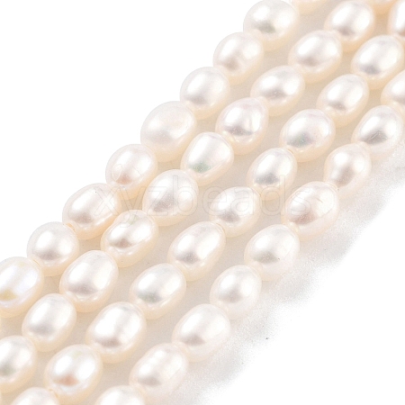 Natural Cultured Freshwater Pearl Beads Strands PEAR-P062-03B-1