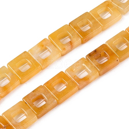 Natural Topaz Jade Beads Strands G-N342-100-1