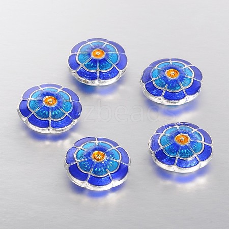 Alloy Enamel Beads ENAM-E296-01S-1