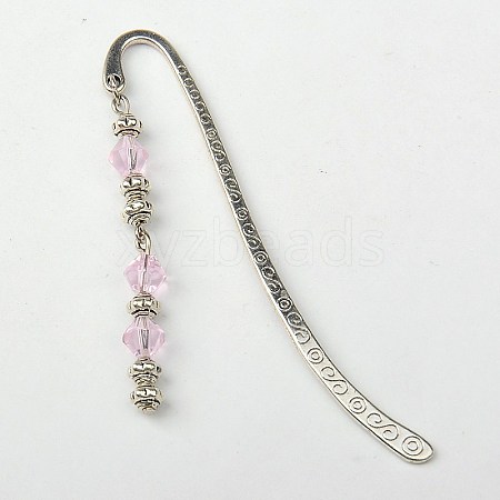 Tibetan Style Bookmarks/Hairpins AJEW-JK00057-07-1