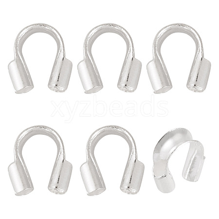 6Pcs 925 Sterling Silver Wire Guardian STER-TA0001-46S-1