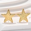 304 Stainless Steel Stud Earrings EJEW-L296-005G-2