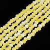 Transparent Glass Beads Strands LS-EGLA-A044-T1mm-MB29-1