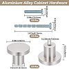 10 Sets Aluminium Alloy Cabinet Hardware FIND-GF0007-67P-2