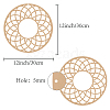 Laser Cut Wooden Wall Sculpture WOOD-WH0113-053-2