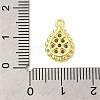 Real 18K Gold Plated Rack Plating Brass Micro Pave Cubic Zirconia Pendants Charms KK-S396-03B-3