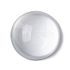 Transparent Half Round Glass Cabochons X-GGLA-R027-25mm-3