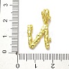 Rack Plating Brass Micro Pave Cubic Zirconia European Dangle Charms KK-L210-015G-N-3
