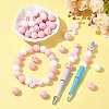 50Pcs Silicone Focal Beads SIL-FS0001-31-8
