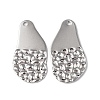 Non-Tarnish 304 Stainless Steel Pendants STAS-C066-21P-1