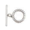 Brass Toggle Clasps KK-G548-34A-P-1