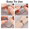304 Stainless Steel European Style Bracelets for Jewelry Making STAS-PH0006-02B-3