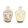 Alloy Enamel Pendants ENAM-N059-80-1