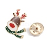 Christmas Alloy Enamel Pins AJEW-A056-05B-4