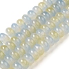 Baking Paint Glass Beads Strands DGLA-C003-01C-1