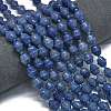 Natural Blue Aventurine Beads Strands G-K389-D12-01-2