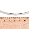 4MM 201 Stainless Steel Wire Choker Necklaces NJEW-Z098-06P-3