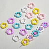 100Pcs Acrylic Bead Frame OACR-SP0001-72B-7