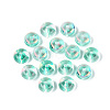 Baking Paint Electroplate Transparent Glass Beads EGLA-Q141-01B-A09-1