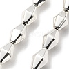 Synthetic Magnetic Hematite Beads Strands G-Z032-H02-10P-1