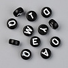 Opaque Acrylic Beads SACR-T338-11B-1