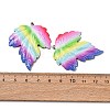 Rainbow Color Printed Iron Pendants RN-CBA3547-02E-3