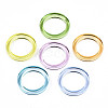 Transparent Acrylic Finger Rings RJEW-T010-02-1