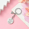 Alloy Enamel & Titanium Steel Keychain KEYC-YW00036-4