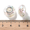 Shell Transparent Copper Buckle Acrylic European Beads OACR-M024-08P-12-3