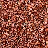 Opaque Picasso Cylinder Glass Beads SEED-Q039-06A-04-3