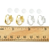 12Pcs 2 Colors Brass Clip-on Earring Converters Findings KK-FS0001-30-5