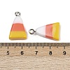 Opaque Resin Pendants RESI-C062-01-3