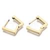 304 Stainless Steel Huggie Hoop Earrings STAS-R115-25G-2