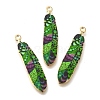 Alloy Enamel Pendants FIND-G078-34G-05-1